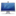 Cinema Display + ISight (blue) Icon 16x16 png